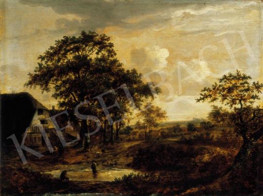 Holland festő, 17. század - Faluszéle | 27. Aukció aukció / 107 tétel