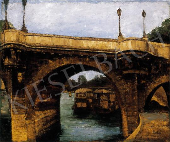 Orbán, Dezső - Bridge on the Rive Seine | 27th Auction auction / 126 Lot