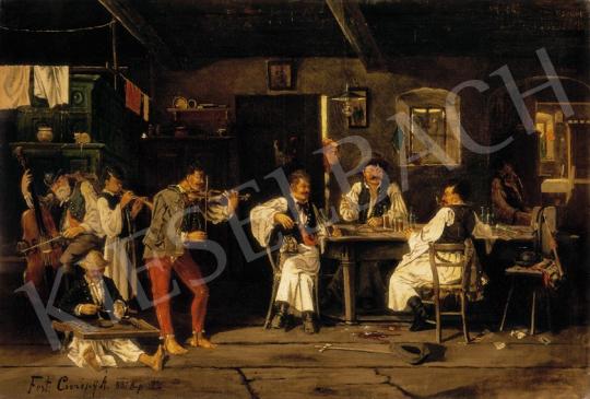 Cserépy, Árpád - Hungarians Amusing Themselves, 1891 | 27th Auction auction / 157 Lot