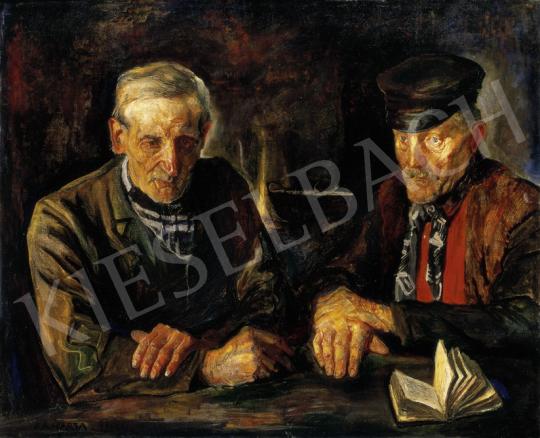  Harta, Felix Albrecht - Asztalnál, 1910 | 27. Aukció aukció / 175 tétel