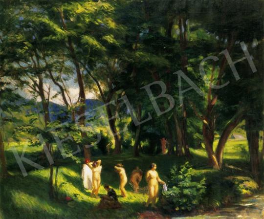  Boldizsár, István - Bathers in Nagybánya | 27th Auction auction / 189 Lot