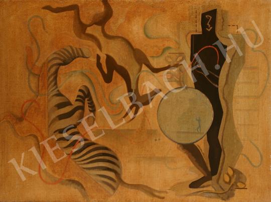 Martyn Ferenc - Afrikai emlék, 1928 festménye