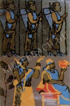  Balázs János - Egyiptom I. festménye