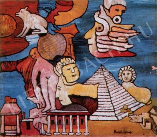  Balázs János - Egyiptom csodái festménye