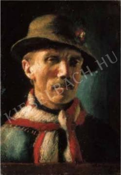  Rudnay, Gyula - Self-Portrait (Lad from Gömör), c. 1930 painting