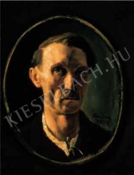  Rudnay Gyula - Önarckép, 1921 festménye