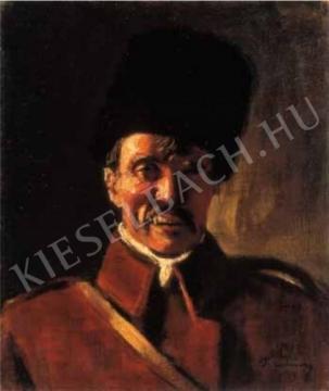  Rudnay, Gyula - Self-Portrait as a Cossack, Late 1910s painting