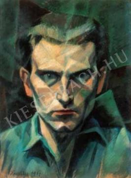  Kmetty, János - Self-Portrait, 1911 painting