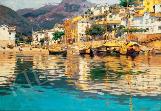  Nádler, Róbert - Mediterranean Port | 28th Auction auction / 12 Lot