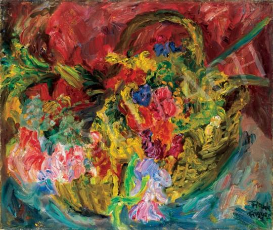  Frank, Frigyes - Flowers in a Basket | 28th Auction auction / 14 Lot