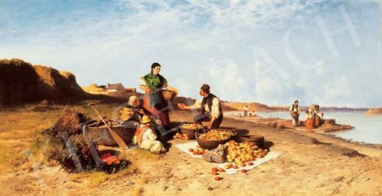 Böhm, Pál - Apple Vendor, 1876 | 28th Auction auction / 19 Lot