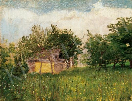  Mednyánszky, László - Gardener's Cottage in a Spring Garden | 28th Auction auction / 21 Lot