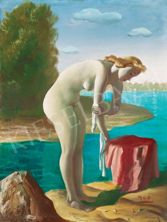 Molnár C., Pál - Nude by the Water | 28th Auction auction / 40 Lot
