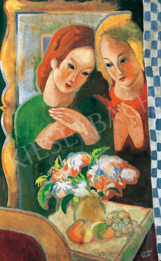  Kádár, Béla - Girls with a Bucket of Flowers | 28th Auction auction / 71 Lot