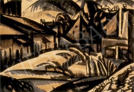 Uitz, Béla - Expressionist landscape, 1918 | 28th Auction auction / 111 Lot