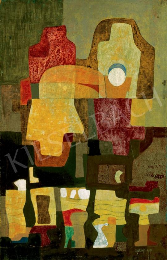 Ország, Lili - Composition with Yellow | 28th Auction auction / 115 Lot