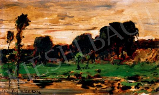  Munkácsy, Mihály - Colpach Landscape, about 1880 | 28th Auction auction / 121 Lot