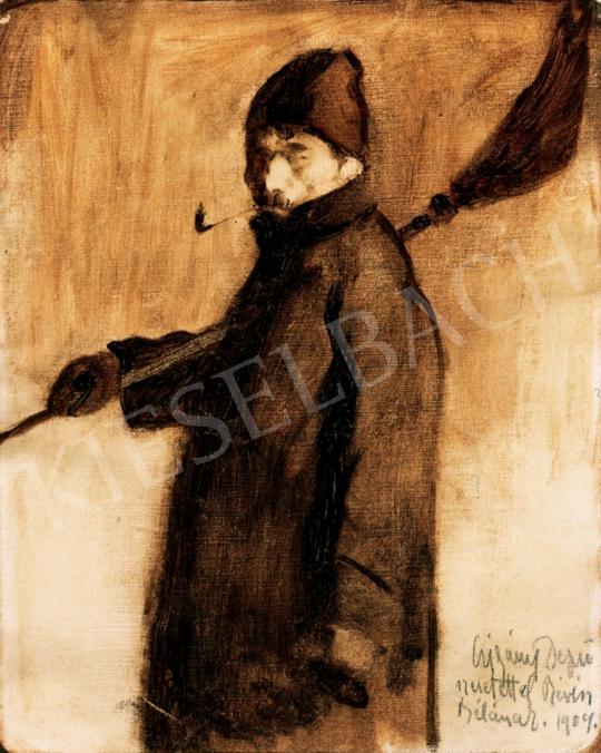  Czigány, Dezső - Homeward Bound (Street Sweeper) | 28th Auction auction / 151 Lot