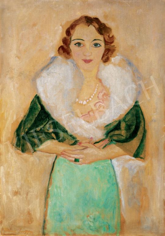  Frank, Frigyes - Woman with a Pearl Necklace | 28th Auction auction / 175 Lot