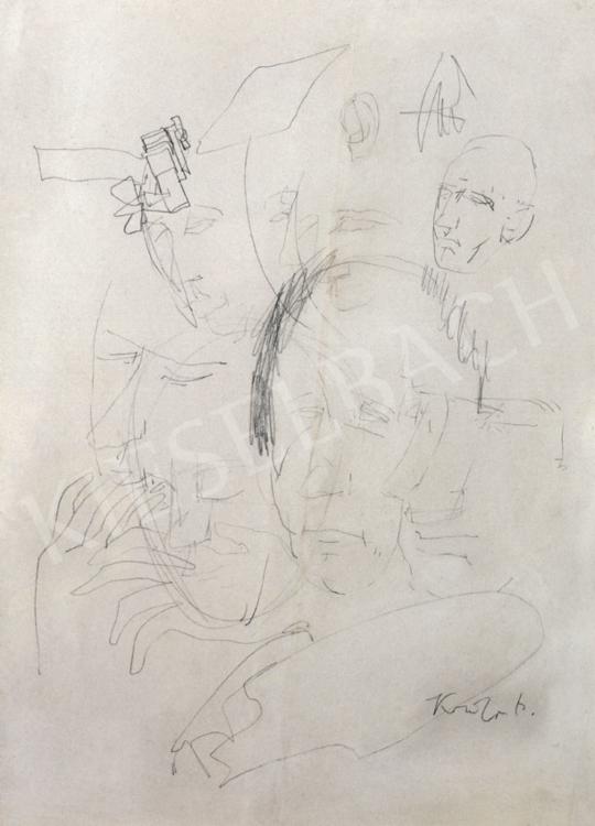 Kondor, Béla - Drawing | 28th Auction auction / 183 Lot