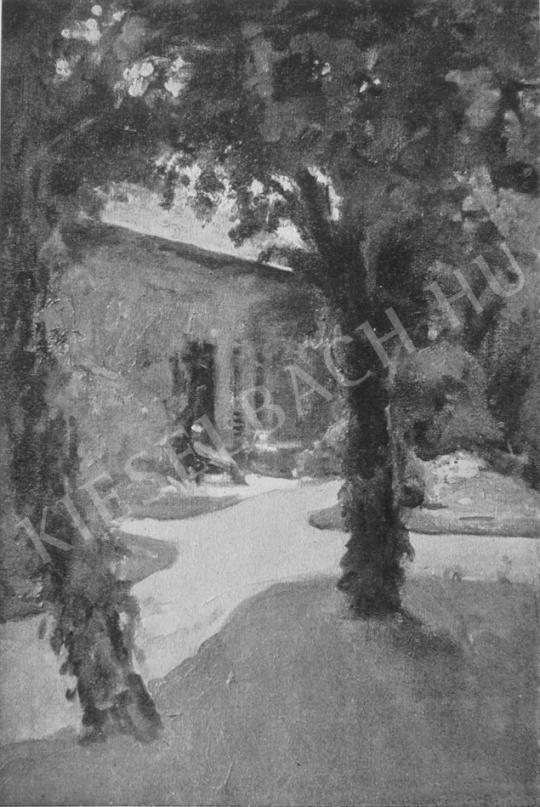 Góth, Móricz - The Old Wolfner House painting