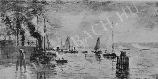 Katona, Nándor - Dutch Harbour painting