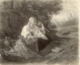  Lotz, Károly - Mother with Child 