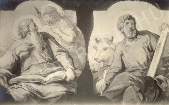  Lotz Károly - Két evangelista festménye
