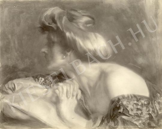  Karlovszky, Bertalan - Portrait of a Woman painting