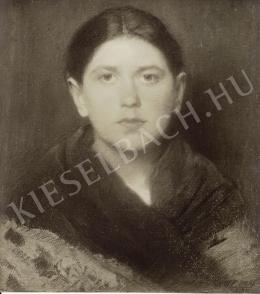 Knopp Imre - Női arckép 