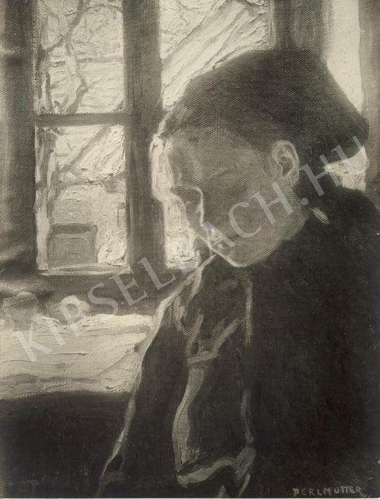  Perlmutter Izsák - Az ablaknál festménye