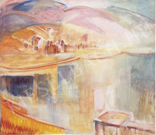 Egry József - Badacsony, 1937 festménye