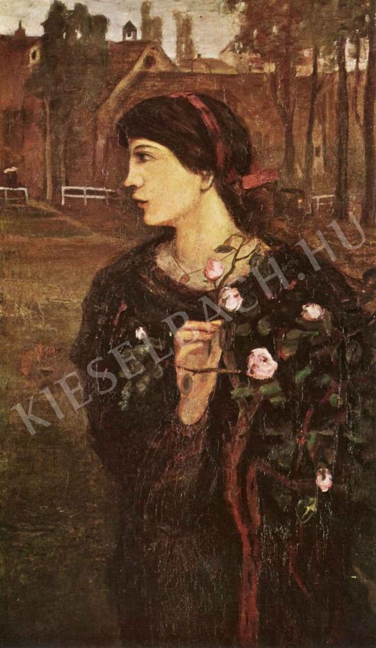  Gulácsy Lajos - Dal a Rózsatőről festménye