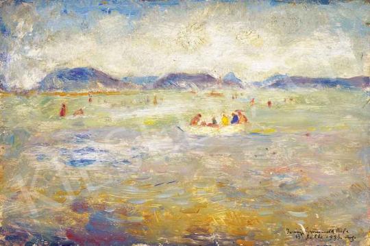  Iványi Grünwald, Béla - Sailing on the Lake Balaton | 29th Auction auction / 20 Lot