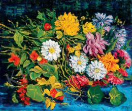  Bertalan, Albert - Still Life of Flowers 