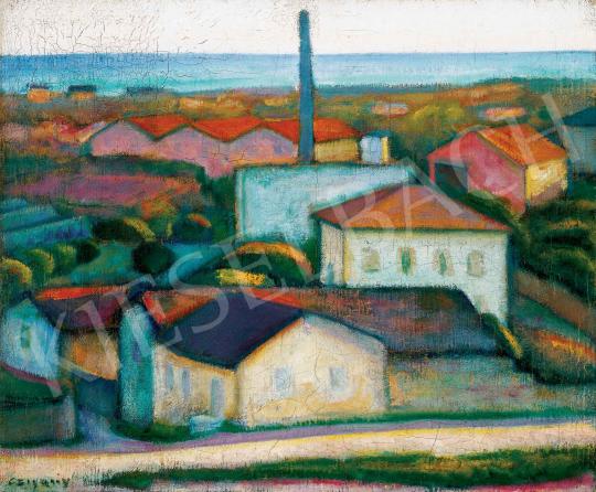  Czigány Dezső - Dél-francia táj, 1930 körül | 29. Aukció aukció / 93 tétel