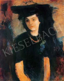 Hatvany, Ferenc - Lady in a Hat 