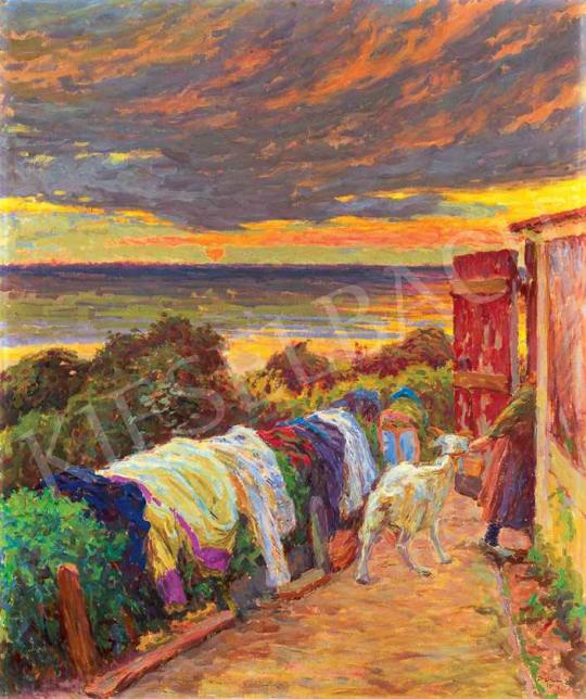  Poll, Hugó - Sunset, 1914 | 29th Auction auction / 143 Lot
