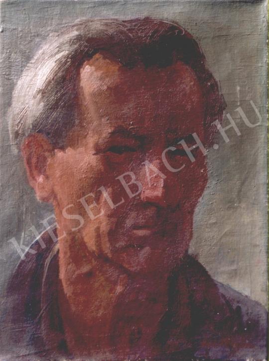 Döbröczöni, Kálmán - Self-Portrait, 1960 painting