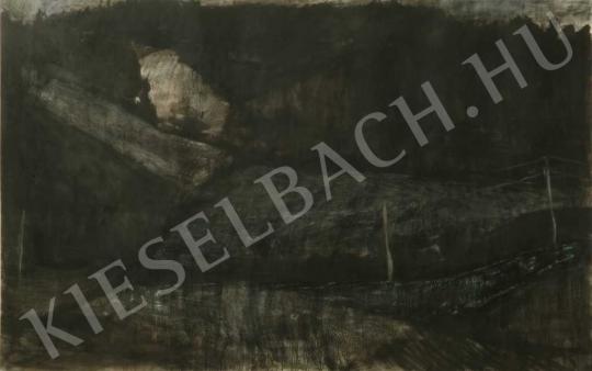 Nádor, Tibor - Black Nógrád County III., 2003 painting