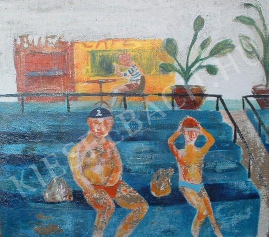  Király, Gábor - Swimmig bath painting