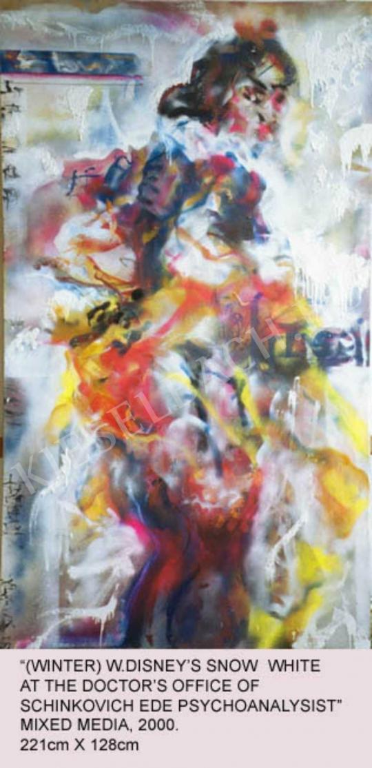 Sinkovics, Ede - Winter: Walt Disney's Snow White Ede Sinkovics by the psichoanalist painting