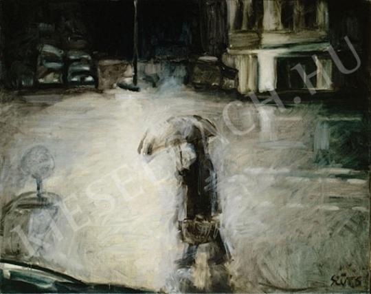Szüts, Miklós -  Paris, View from the Bus painting