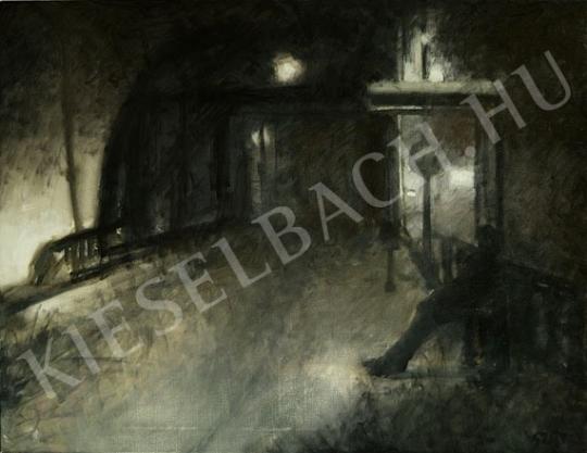Szüts, Miklós - The Last Bus painting