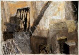 Nádor, Tibor - Studio with Fireplace, we are Waiting for the Winter, 2005 