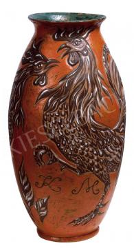  Kovács, Margit - Vase with Cockerels | 23rd Auction auction / 166 Lot