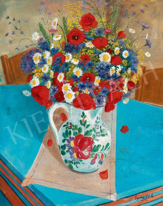 Győri, Elek - Still Life of Flowers | 30. Auction auction / 30 Lot