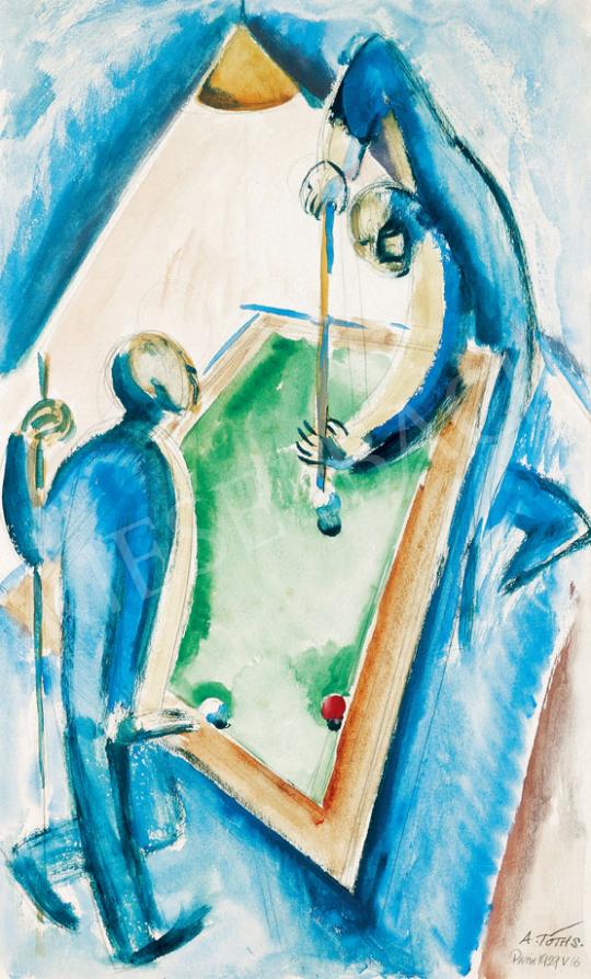 A. Tóth, Sándor - In a Parisian Café, 1929 | 30. Auction auction / 34 Lot