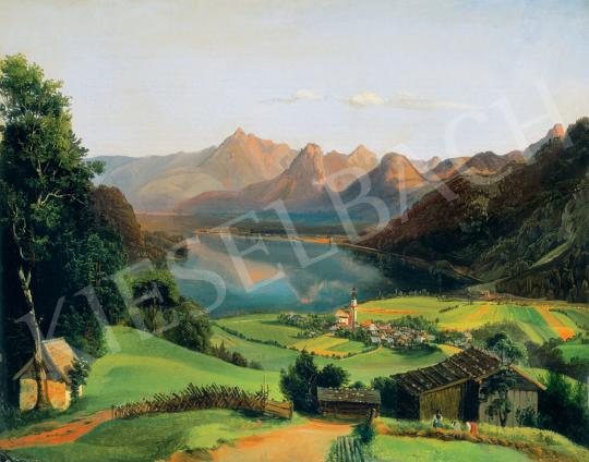  Geyling, Carl (Michael) - St. Gilgen am Wolfgang See (1837) | 30. jubileumi aukció aukció / 40 tétel
