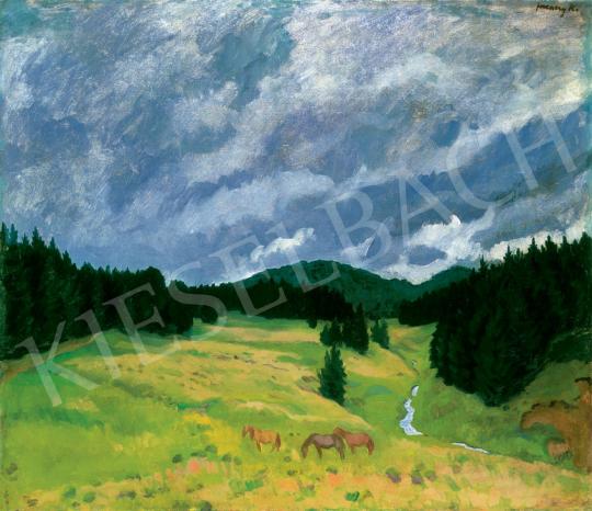 Ferenczy, Károly - Cloudy Landscape (Izvora with Pine-Grove), 1909 | 30. Auction auction / 85 Lot